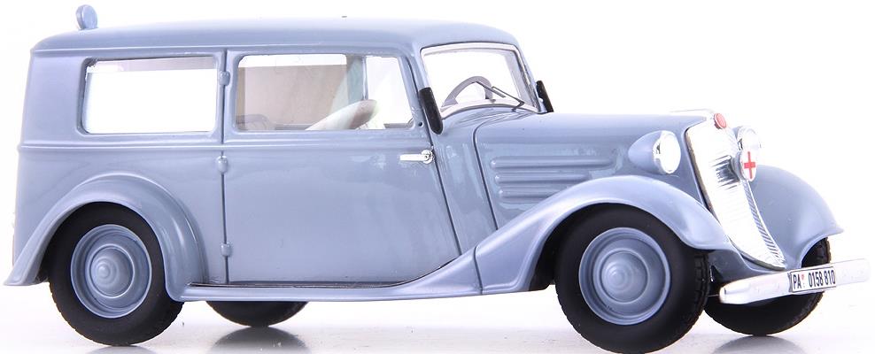 Autocult  1:43rd Scale Tatra 57B Sanitka Sodomka Ivory