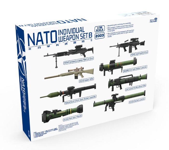 MAGIC FACTORY 2003 1/35 Scale NATO Individual Weapon Set B