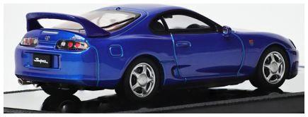 LCD  1:64th Scale Toyota Supra A80 Blue