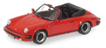 Minichamps 1:18 Scale Porsche 911 Carrera Cabriolet Red 1983
