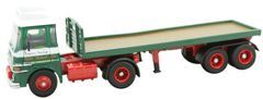 Oxford 1:76 Scale ERF LV F/bed Trailer - Eddie Stobart