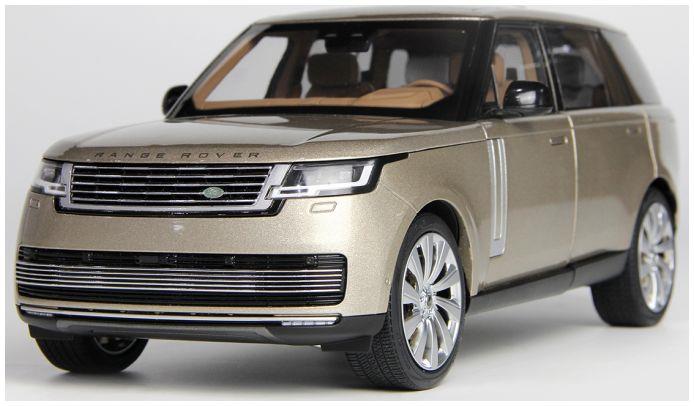 LCD Model 1:18 Scale Land Rover Range Rover SV Serenity Gold 20 2022