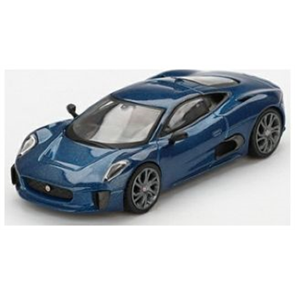 Truescale 1:64 Scale Jaguar C-X75 Blue (LHD)