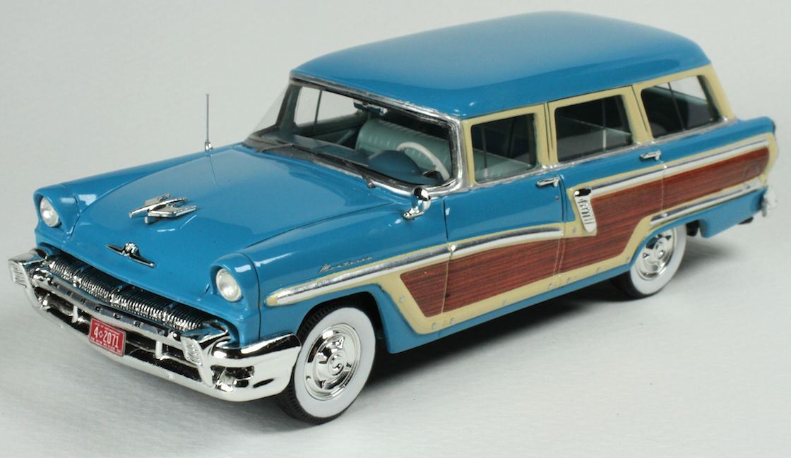 Goldvarg 1:43 Scale Mercury Monterey Verona '56 Lau'dale Blue