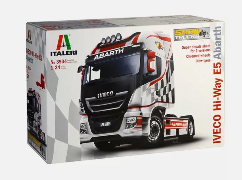 Italeri 3934 1/24 Scale Iveco Hi-Way E5 Abarth SHOW TRUCK