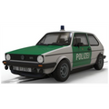 Scalextric 1:32 Scale VW Golf MK1 - Polizei in Clear Box