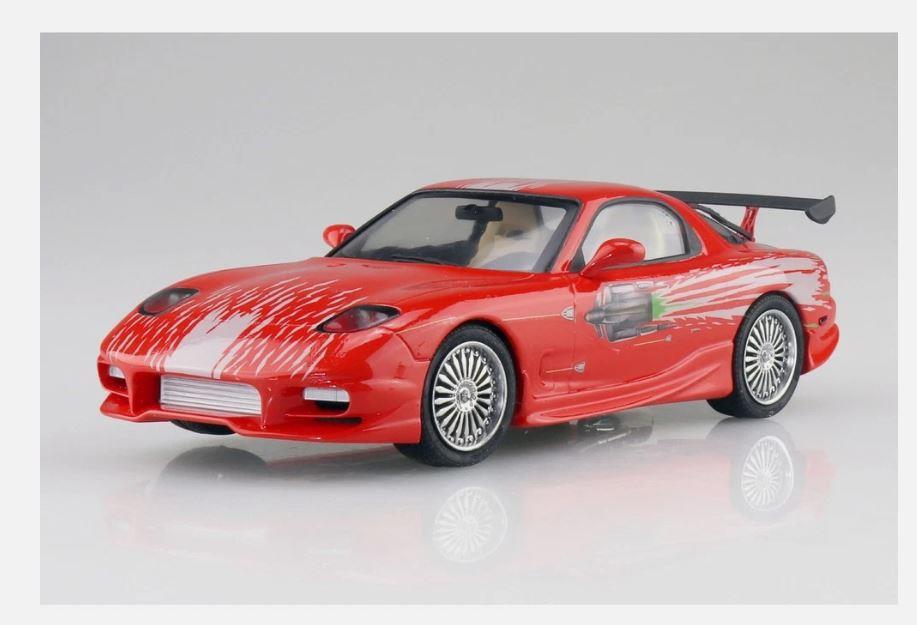 Aoshima 06796 1/24 Fast & Furious Mazda RX-7 FD3S  Model Kit