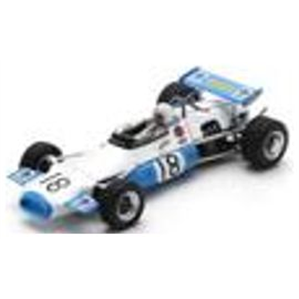 Spark 1:43 Scale Brabham BT30 #18 Pau GP F2 1970 Jack Brabham